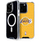 NBA Los Angeles Lakers Distressed iPhone 15 Pro MagSafe Case